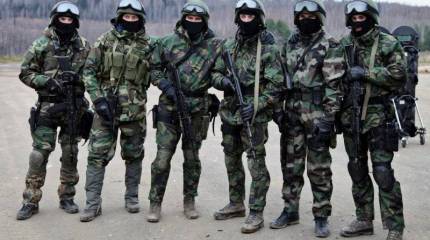 Портреты военнослужащих и сотрудников спецподразделений