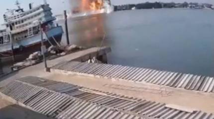 В Таиланде взорвался нефтяной танкер