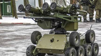 Минобороны продемонстрировало новый робототехнический комплекс «Кунгас»