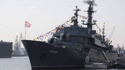 Российские корабли «вступили» в НАТО