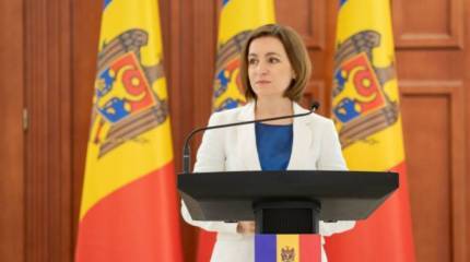 Санду заявила, что не видит угроз для безопасности Молдовы