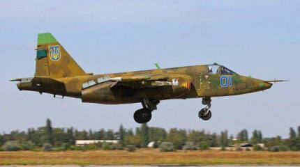 Штурмовики Су-25 вооруженных сил Украины - современный состав