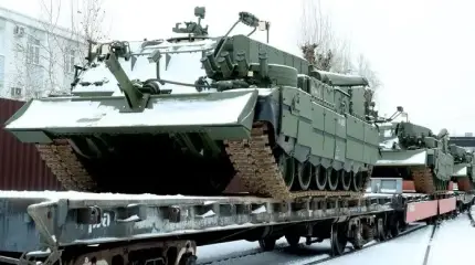 Созданная на базе танка Т-80 БРЭМ-80 обладает уникальными характеристиками