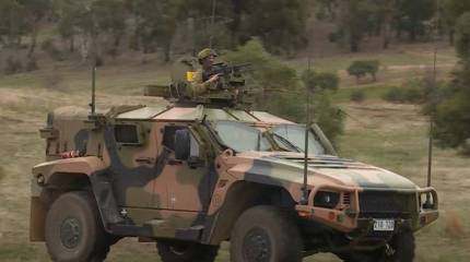 Австралия заявила о готовности поставить Украине имеющие проблемы с тормозами бронеавтомобили