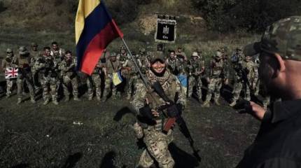 Переброшенные под Юнаковку наёмники открыли огонь по боевикам 95-й ОДШБр ВСУ