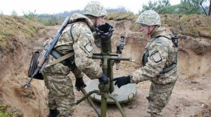 Опять миномет. На Ровенском полигоне в ходе учений погибли военнослужащие ВСУ