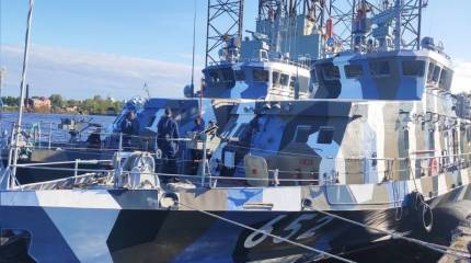 На Балтике завершены государственные испытания двух катеров специального назначения проекта 21980 «Грачонок»
