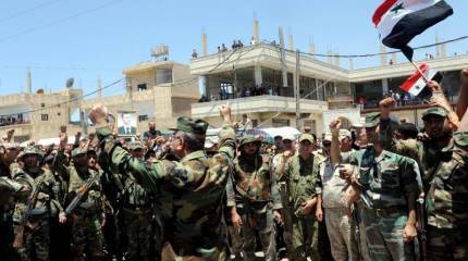 Победа артиллерии и дипломатии: в Дараа боевики сдали САА военную технику