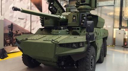 Во Франции представлен прототип бронемашины Jaguar