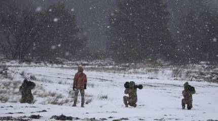Снегопад не позволил военнослужащим ВСУ осуществить тренировку применения комплексов NLAW против условных вертолётов