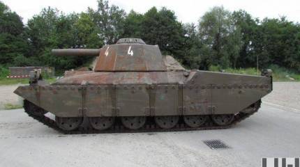 Для удобства обучающихся. Танк-мишень Zielfahrzeug 68 (Швейцария)