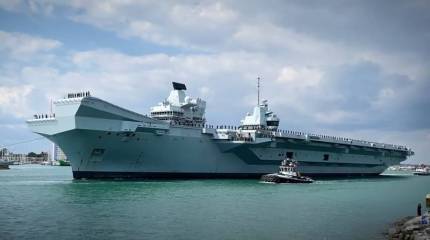 Второй британский авианосец HMS Prince of Wales сломался при выходе на совместные учения с ВМС США