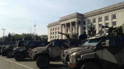 В Одессу из зоны АТО прибыли боевые подразделения – «хирурги войны» из «Шайтанбата»