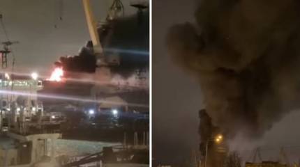 Названа предварительная версия причин возгорания строящегося корабля «Проворный»