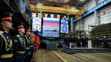 В Благовещенске заложен шестой большой гидрографический катер «Борис Давыдов» проекта 19920 для ТОФ