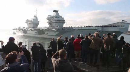 Авианосец «Принц Уэльский» передан британскому флоту