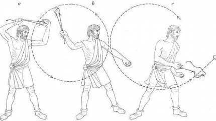 Праща как оружие