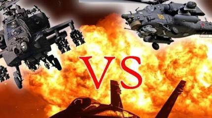 «Apache» vs Ми-28н «Ночной охотник» . "Битва ТИТАНОВ"