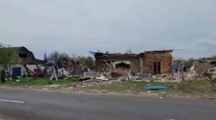 ВСУ в очередной раз обстреляли населенный пункт в Брянской области