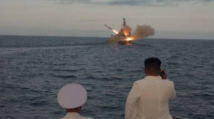 КНДР впервые испытала крылатую ракету собственной разработки с борта надводного корабля