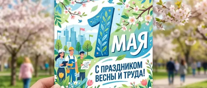 С Праздником Труда!