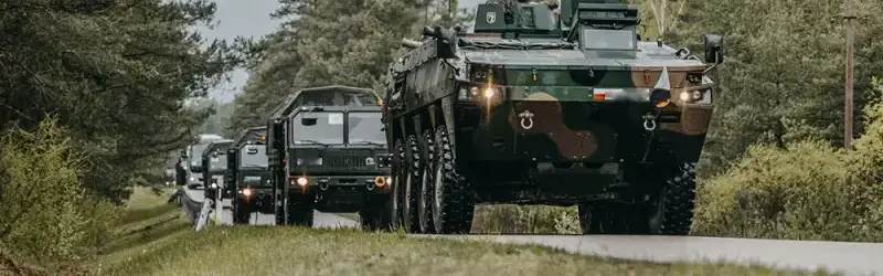 Szkolenie przed wojną: NATO eskaluje sytuację w Przełęczy Suwalskiej