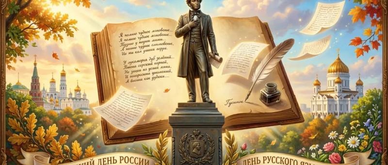 Пушкинский день России и День русского языка