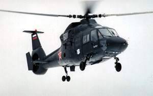 落在莫斯科地区的Ka-60直升机进行了测试