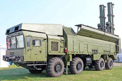 Mobile coastal defense missile system "Club-M"