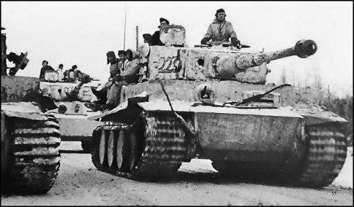 Tanks. Blitzkrieg. Scenario of victory