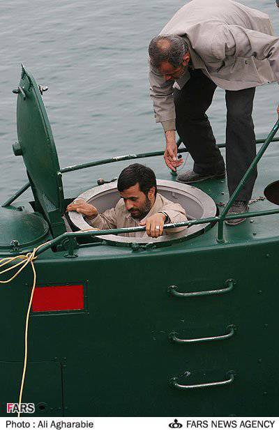 Nuevos submarinos de Irán