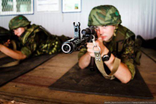 Поездка в 45-й полк ВДВ