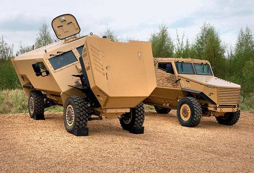 Minefield Leopard: véhicules blindés de nouvelle génération
