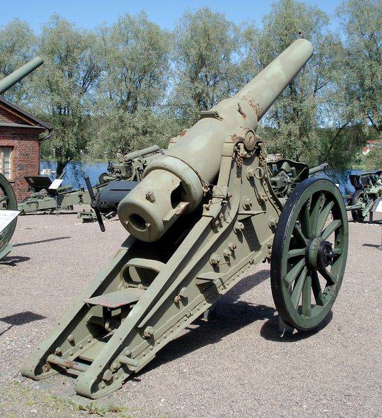 Kanonnen uit de Russisch-Turkse oorlog vochten in de buurt van Moskou