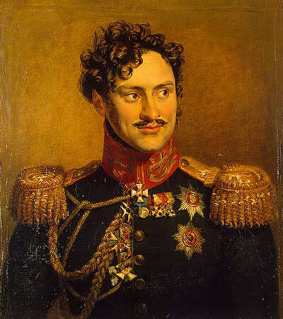As a Russian officer beat Napoleon himself