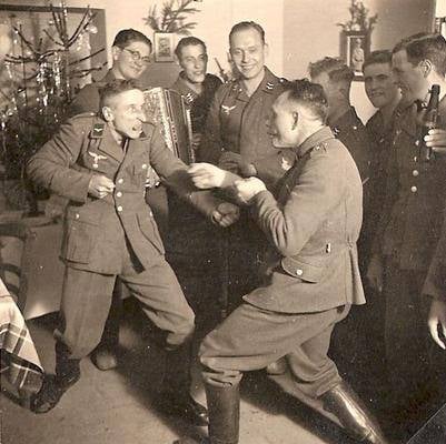 Wehrmacht stoned