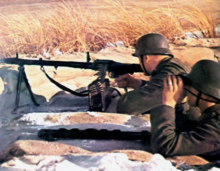 MG.34 Wehrmacht Worker "말"