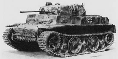 Tanque leve Pz-II L "Lynx"