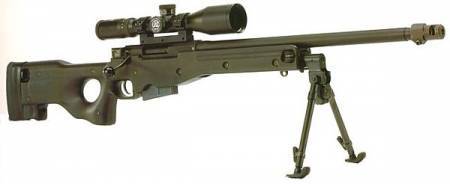 Rifle de francotirador de L96 A1 / Arctic Warfare International (Reino Unido)