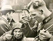 Soldados polacos al servicio de Hitler.