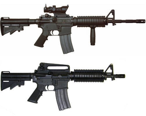 Kalashnikov vs. M16
