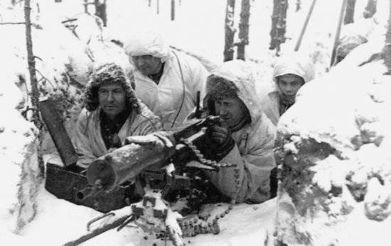 Guerra finlandesa a través del comandante del pelotón.