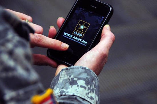 US Army und Internet