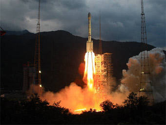 US and Chinese arms race in space