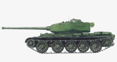 Der Vorläufer einer neuen Generation sowjetischer Panzer: T-44