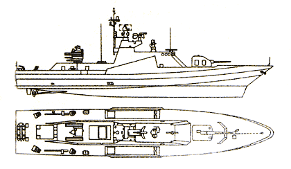 12300-Projekt: Scorpion Rocket Artillery Boat