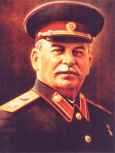 Stalin, como el ideal ruso de la justicia.