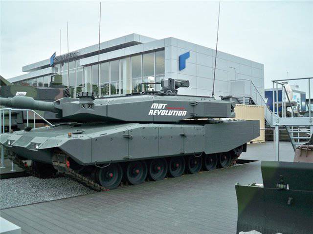 Немецкий танк следующей генерации – Леопард 2А8 или Леопард 3?