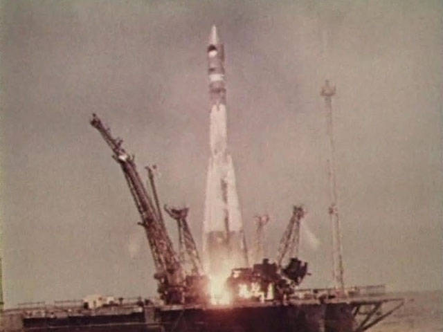 Первый корабль в космосе ссср. Байконур Восток 1 1961. Восток 1 Гагарин 1961. Космический корабль Восток Юрия Гагарина 1961. Байконур 1961 Гагарин.