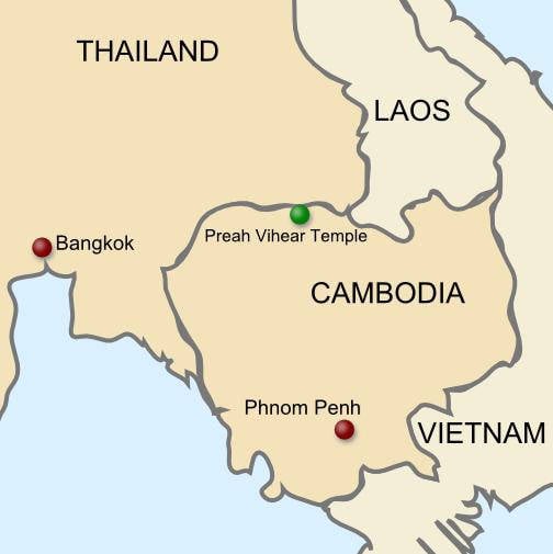 태국과 캄보디아, 문턱에서의 전쟁